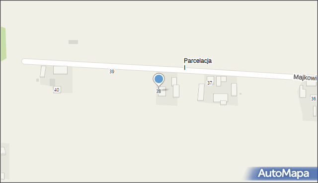 Majkowice, Majkowice, 38, mapa Majkowice