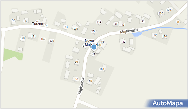 Majkowice, Majkowice, 48, mapa Majkowice