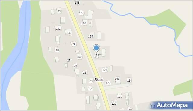 Majscowa, Majscowa, 124, mapa Majscowa