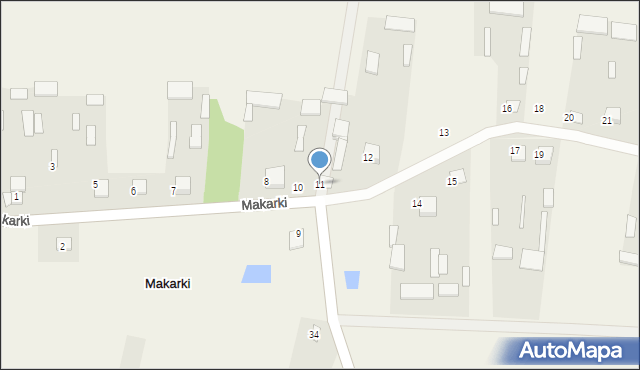 Makarki, Makarki, 11, mapa Makarki