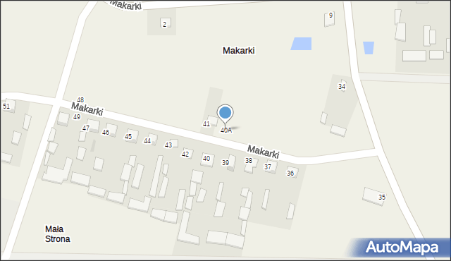 Makarki, Makarki, 40A, mapa Makarki