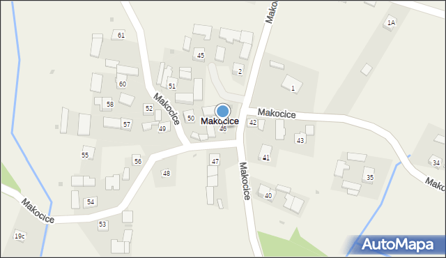Makocice, Makocice, 46, mapa Makocice
