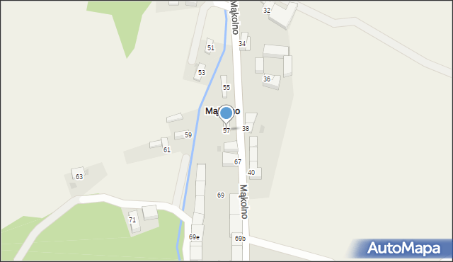 Mąkolno, Mąkolno, 57, mapa Mąkolno