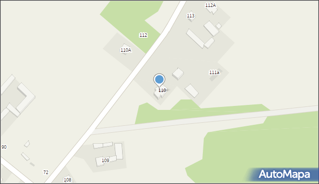 Mąkosy Stare, Mąkosy Stare, 111, mapa Mąkosy Stare