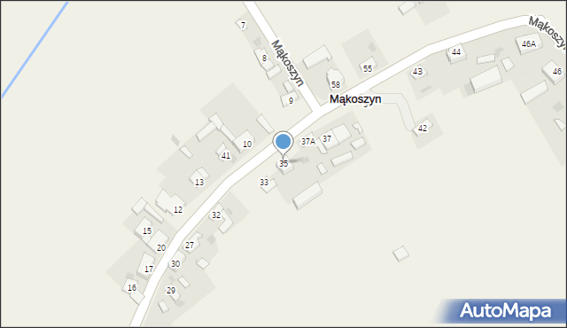 Mąkoszyn, Mąkoszyn, 35, mapa Mąkoszyn