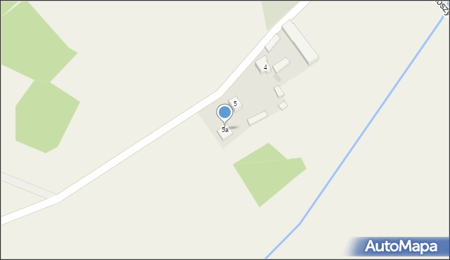 Mąkoszyn, Mąkoszyn, 5a, mapa Mąkoszyn