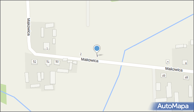 Makowica, Makowica, 3, mapa Makowica