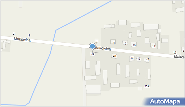 Makowica, Makowica, 49, mapa Makowica