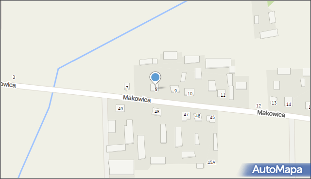 Makowica, Makowica, 8, mapa Makowica