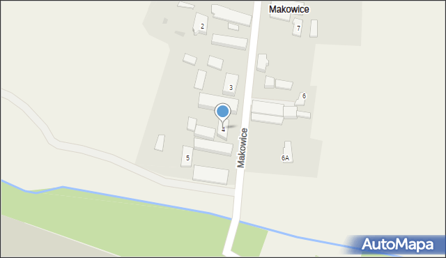 Makowice, Makowice, 4, mapa Makowice