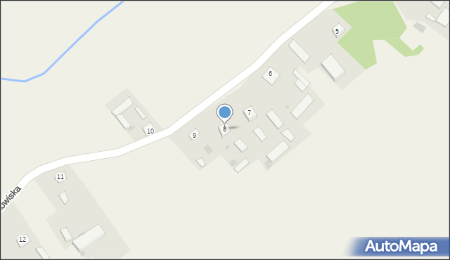 Makowiska, Makowiska, 8, mapa Makowiska