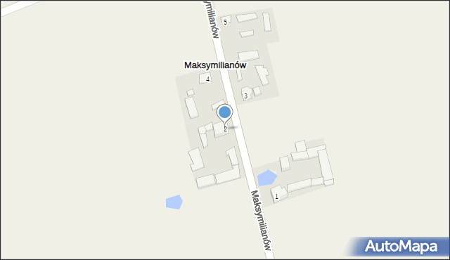 Maksymilianów, Maksymilianów, 2, mapa Maksymilianów