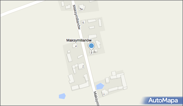 Maksymilianów, Maksymilianów, 3, mapa Maksymilianów