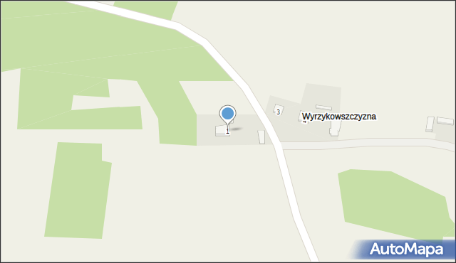 Maksymilianów, Maksymilianów, 1, mapa Maksymilianów