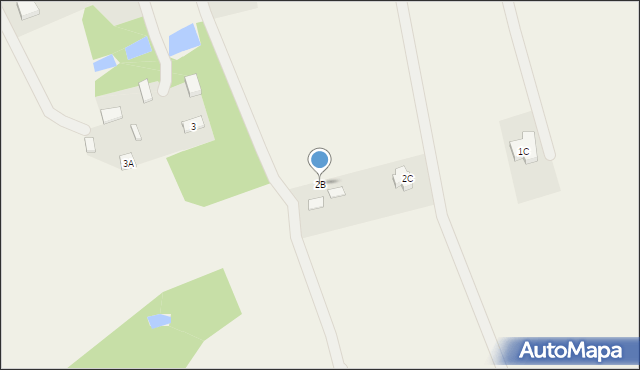 Mała Wieś przy Drodze, Mała Wieś przy Drodze, 2B, mapa Mała Wieś przy Drodze