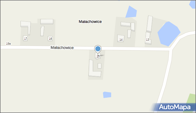 Małachowice-Kolonia, Małachowice-Kolonia, 15, mapa Małachowice-Kolonia