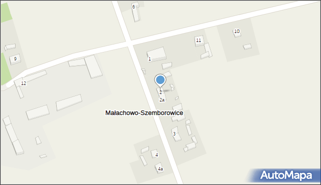 Małachowo-Szemborowice, Małachowo-Szemborowice, 2, mapa Małachowo-Szemborowice