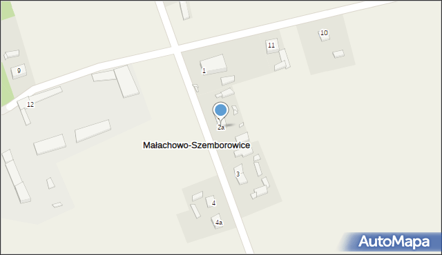 Małachowo-Szemborowice, Małachowo-Szemborowice, 2a, mapa Małachowo-Szemborowice