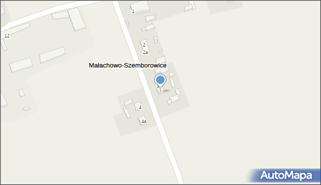 Małachowo-Szemborowice, Małachowo-Szemborowice, 3a, mapa Małachowo-Szemborowice