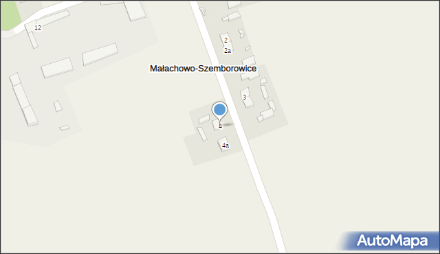 Małachowo-Szemborowice, Małachowo-Szemborowice, 4, mapa Małachowo-Szemborowice