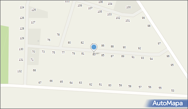 Malanów, Malanów, 83, mapa Malanów