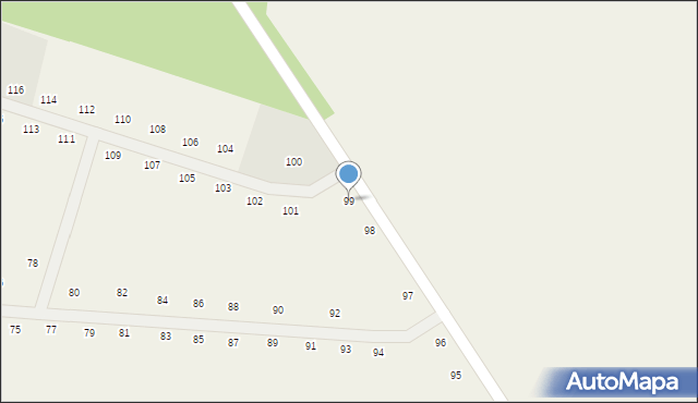 Malanów, Malanów, 99, mapa Malanów