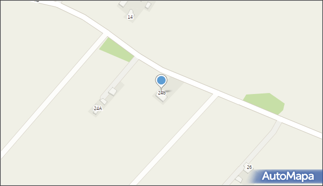 Malanowo Stare, Malanowo Stare, 24b, mapa Malanowo Stare