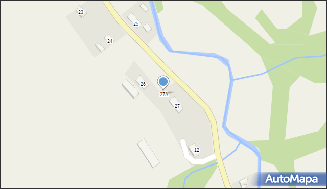 Małastów, Małastów, 27A, mapa Małastów