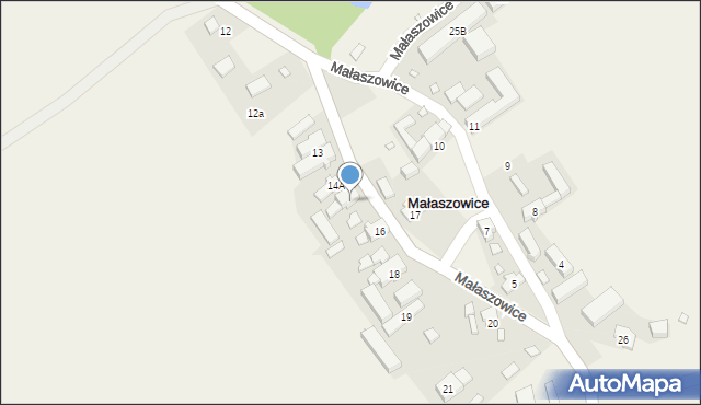 Małaszowice, Małaszowice, 15, mapa Małaszowice