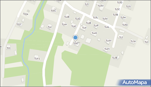 Malawa, Malawa, 514J, mapa Malawa