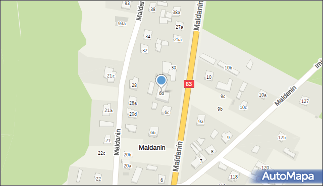 Maldanin, Maldanin, 6d, mapa Maldanin