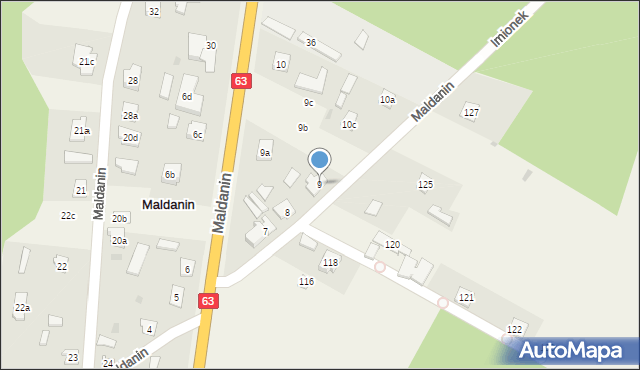 Maldanin, Maldanin, 9, mapa Maldanin