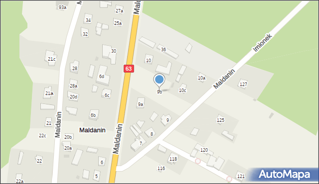 Maldanin, Maldanin, 9b, mapa Maldanin