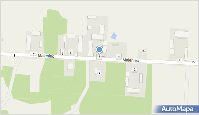 Maleniec, Maleniec, 4, mapa Maleniec