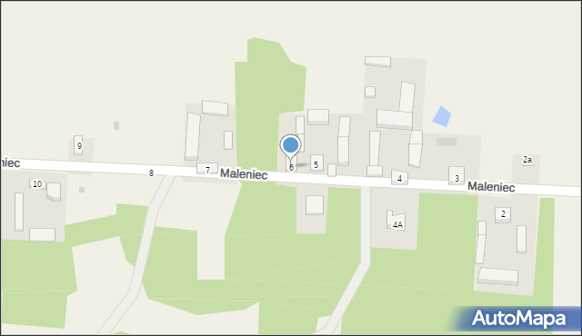 Maleniec, Maleniec, 6, mapa Maleniec