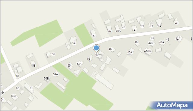 Maleniska, Maleniska, 52b, mapa Maleniska