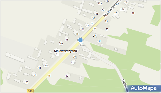 Malewszczyzna, Malewszczyzna, 35, mapa Malewszczyzna