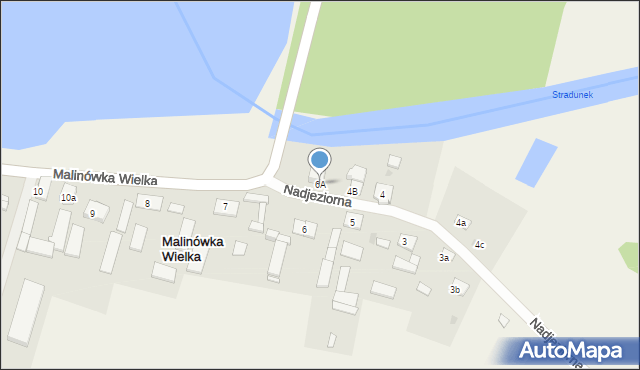 Malinówka Wielka, Malinówka Wielka, 6A, mapa Malinówka Wielka