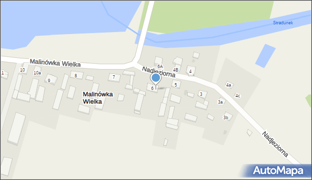 Malinówka Wielka, Malinówka Wielka, 6B, mapa Malinówka Wielka