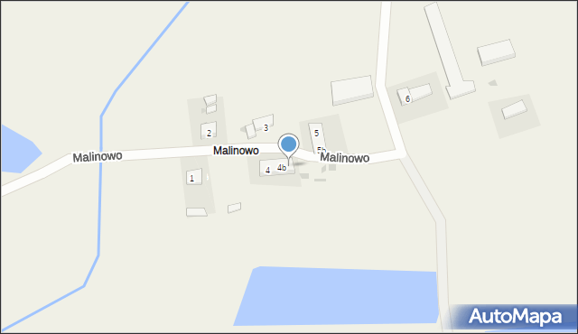 Malinowo, Malinowo, 4c, mapa Malinowo