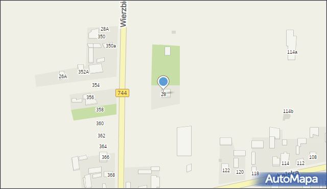 Maliszów, Maliszów, 28, mapa Maliszów