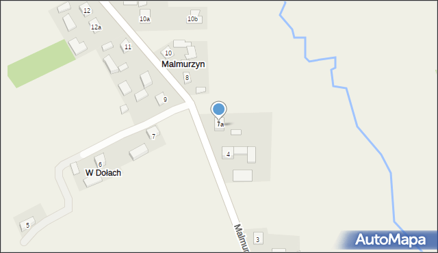 Malmurzyn, Malmurzyn, 8a, mapa Malmurzyn