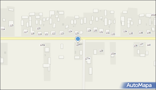 Małochwiej Duży, Małochwiej Duży, 127, mapa Małochwiej Duży