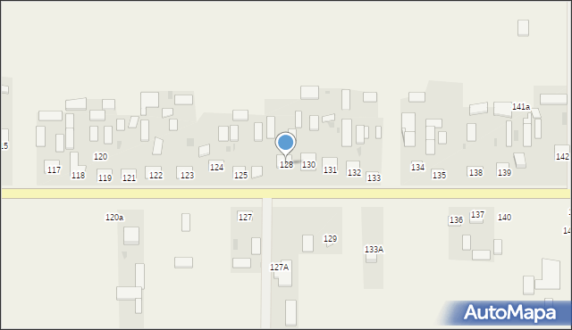 Małochwiej Duży, Małochwiej Duży, 128, mapa Małochwiej Duży