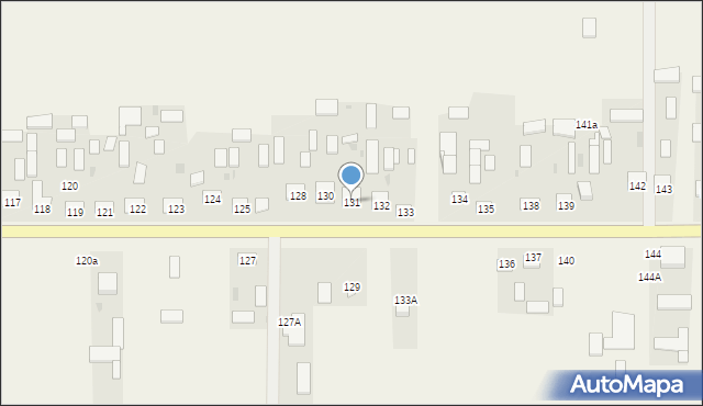 Małochwiej Duży, Małochwiej Duży, 131, mapa Małochwiej Duży