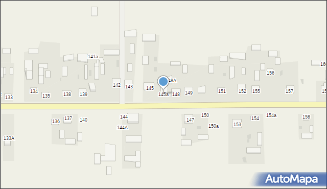 Małochwiej Duży, Małochwiej Duży, 145a, mapa Małochwiej Duży