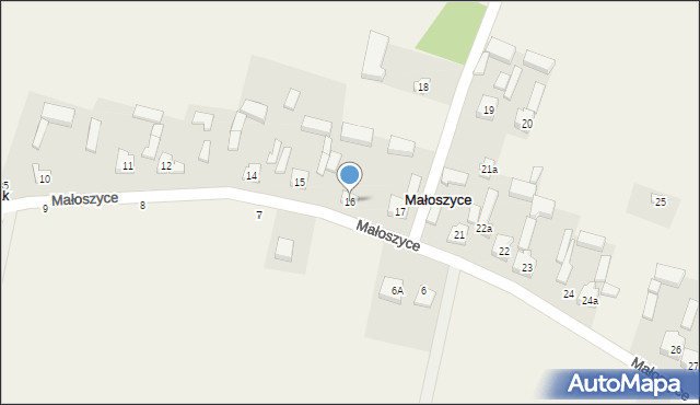 Małoszyce, Małoszyce, 16, mapa Małoszyce