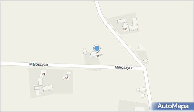 Małoszyce, Małoszyce, 95b, mapa Małoszyce