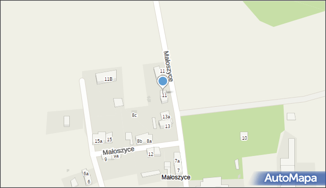 Małoszyce, Małoszyce, 11/1, mapa Małoszyce