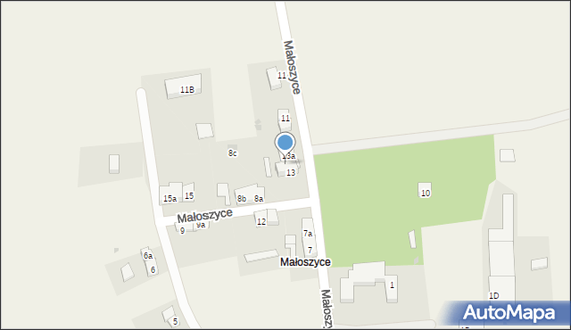 Małoszyce, Małoszyce, 13b, mapa Małoszyce